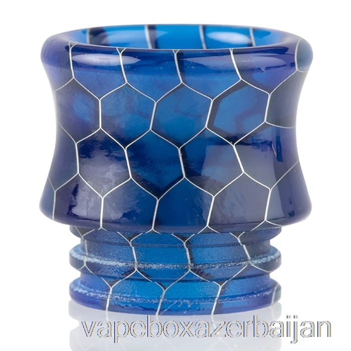 Vape Box Azerbaijan 810 Crown Snake Skin Resin Drip Tip Blue
